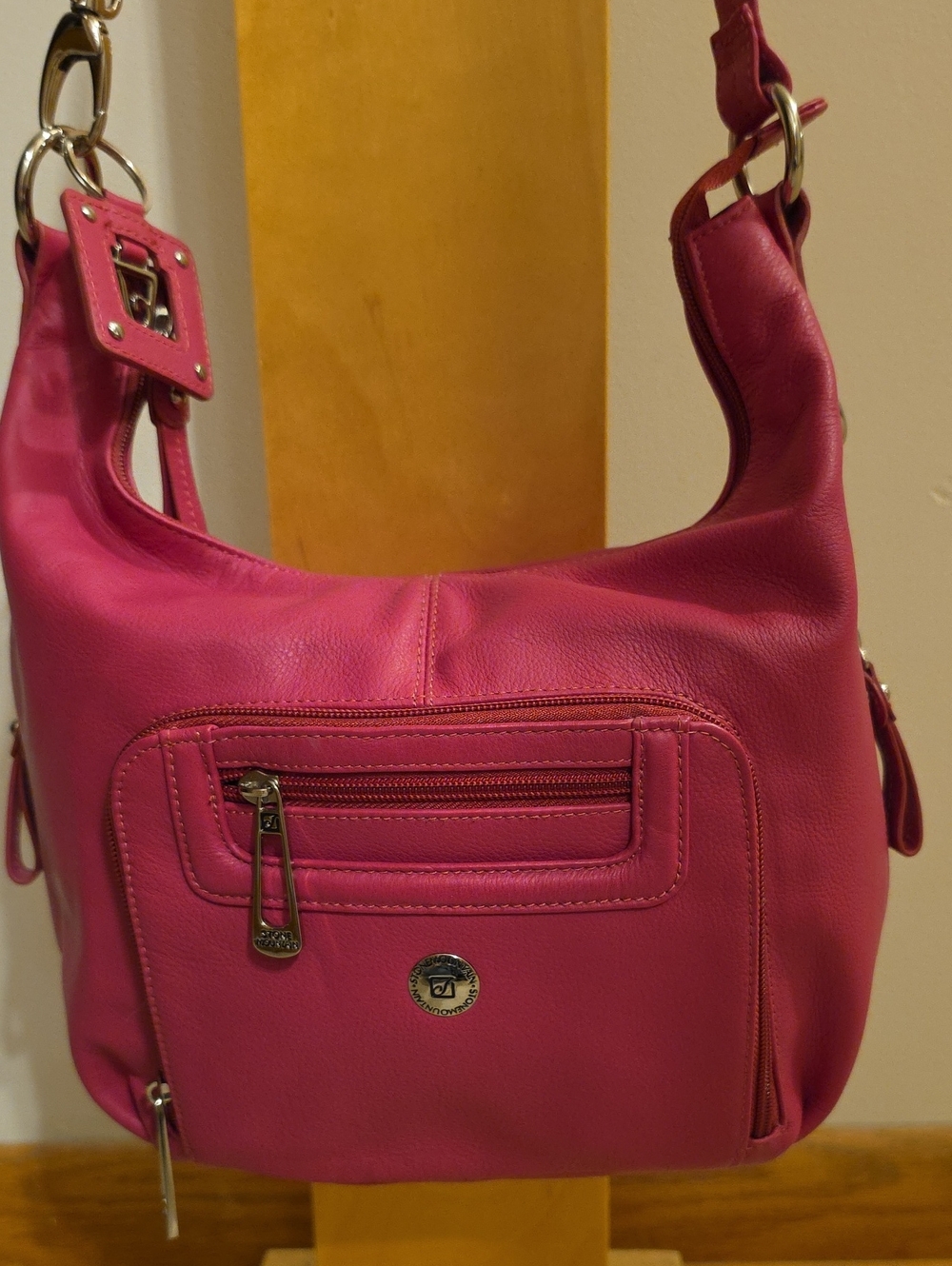 Stone Mountain Leather Shoulder Bag